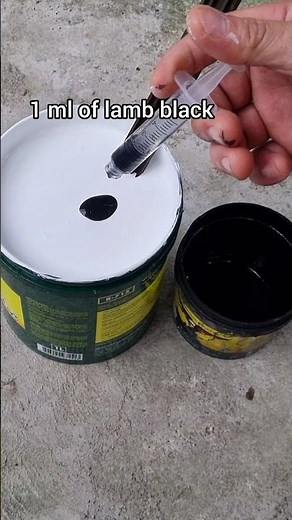 How to mix off white paint #how #diy
