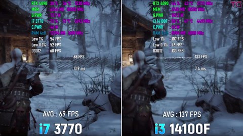 i7 3770 vs i3 14100F - 12 years difference