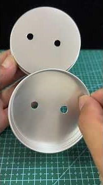 Make an alcohol stove kit using two aluminum cans