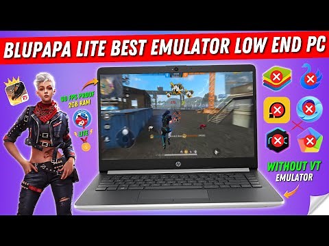 Blupapa Lite Best Android Emulator For Low End PC - 2GB Ram Without Graphic Card | Best New Emulator