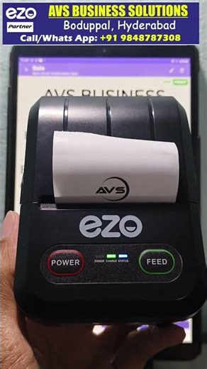 EZO Super Fast & Super Easy Billing Machine for All Retail Businesses #ezobillingmachine #ezo