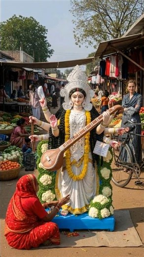 Jay maa Saraswati coming soon 🚩🙏 #trendingshorts #bestshorts #saraswatipuja #trendingvideo #art