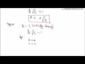 Response of Series RLC and Parallel RLC circuit Video Lecture | Network Theory (Electric Circuits) - Electrical Engineering (EE)
