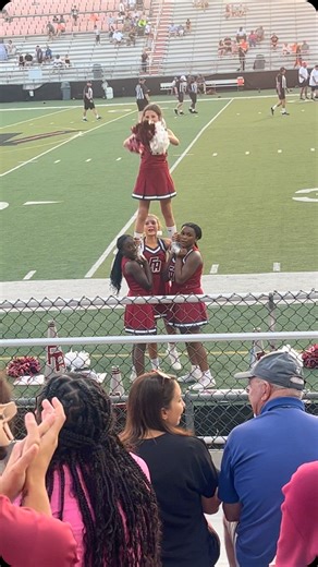 “Are you proud to be a Faith Ram?!” First year of middle school cheer in the books! #cheer #faithacademyrams | Jasmine Jackson