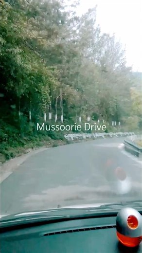 Mussoorie Mountain Drive | Hill Road Trip with Soothing Music #highway #mussoorie #travel