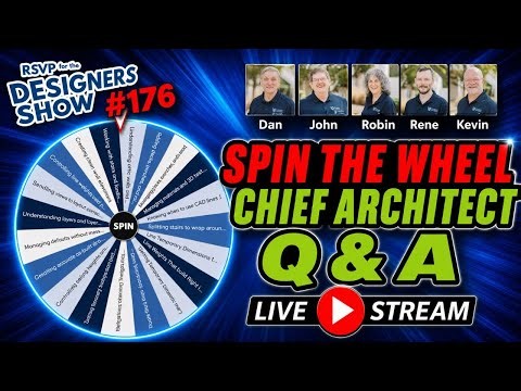 Chief Architect Workflow Tips: Layouts, Cameras, AI Tools & Attic Walls - Designers Show #176