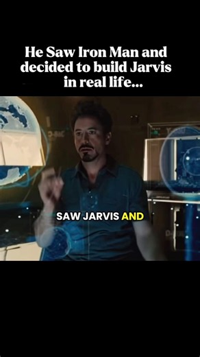 He Built Iron Man's JARVIS. Before Siri and Alexa. @tankots42 and @wisprflow on IG