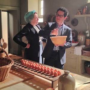 Downton Abbey: When J.J. Abrams Visited the Set
