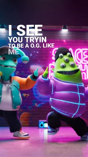 Karthik Manjeri on Instagram: "rab and rak animated alien sci fi series (2026) Ice Cube Krayzie Bone Hip Hop Animation K Pop Demon Hunter Rick Morty Star Wars Star Trek style"