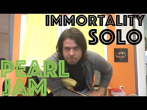 Guitar Lesson: How To Play The Solo In Pearl Jam's Immortality