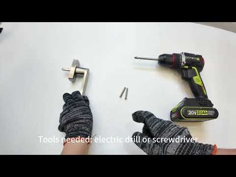 How to Install the Handle for a Sliding Window