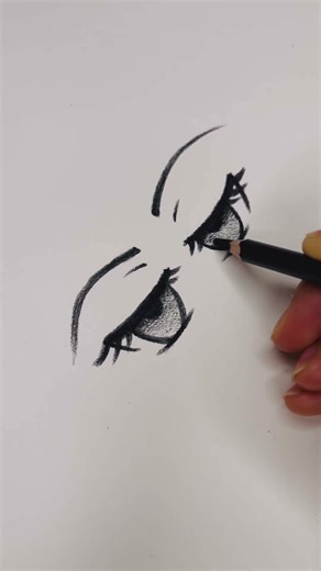 Cartoon Eye Drawing Tutorial | Easy & Cute Eye Sketch for Beginners