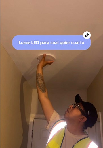 Instalación de luces LED rápida y eficiente