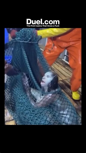 terrified vids on Instagram: "Mermaid found on a fishing boat"
