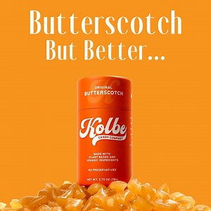 Butterscotch Hard Candy Vegan, Organic, Handmade - Etsy