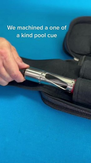 Unique Titanium and Carboquartz Pool Cue Creation | Pool Cue Review