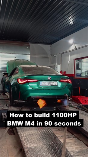 M4 Performance🇵🇱 | How to build 1100HP BMW M4 in 90 seconds. #bmw #m4 #g82 #m4performance #tuning | Instagram