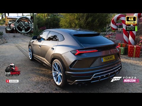 Lamborghini Urus 2019 1200hp - Forza Horizon 5 | Logitech G923 GAMEPLAY