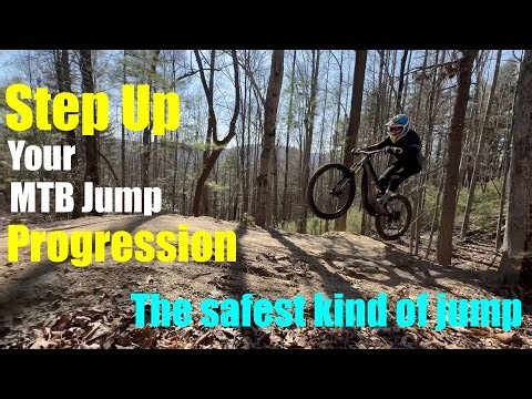 MTB Jump Progression.| Step up Jumps | The safest way to Progress to Bigger jumps