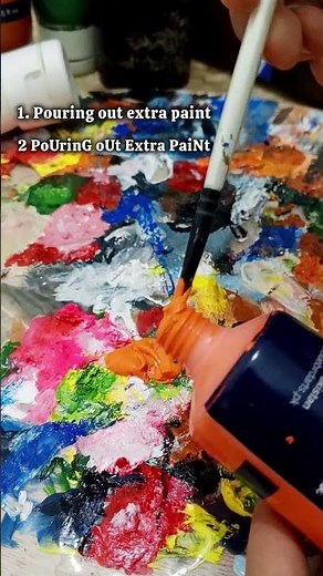 🙃🥲 #art #viral #acrylicscenery #acrylicpainting #painting #workingartist #artshorts #artist