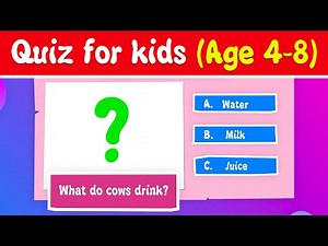 Kids Quiz | Fun Kids Quiz: Animals, Colors & Numbers 🧠✨