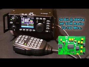 Xiegu G90 24bit HF Radio Transceiver at Radioddity SDR QRP Auto Antenna Tuner 20W Remote Head