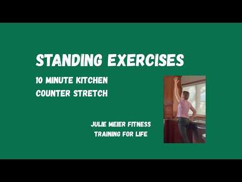 10 Minute Kitchen Counter Stretches