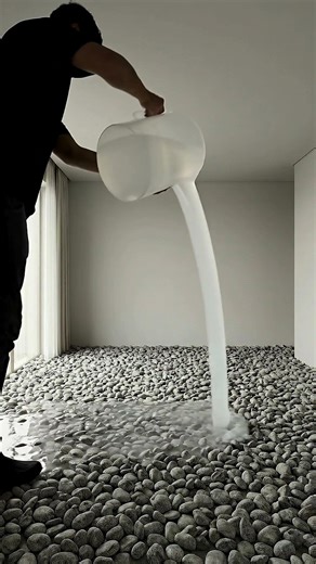 Empty Room to Mirror Epoxy Floor 😱 Satisfying Transformation #flooring #construction #luxury #epoxy