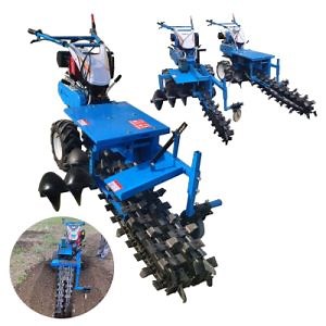 [Hot Item] Small Trench Digging Pipe Laying Trench Digger Machine Mini Trencher for Sale