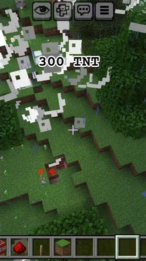 Minecraft game 300 TNT