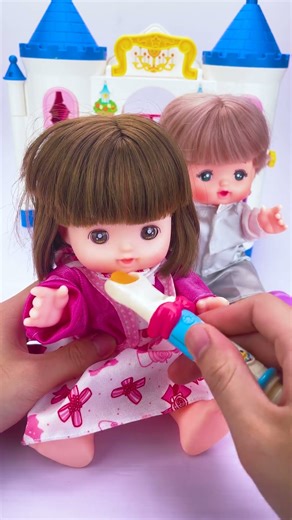 Mell-chan Dolls Eat Lunch Box Set Toys, Satisfying Unboxing Mini Kitchen Set ASMR