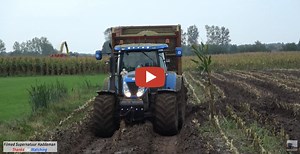 Open Pipe - New Holland T7030 | New Holland T7050 | New Holland T7070 Blue power met Straight Pipe Pure Sound . POAH -- Berry Haddeman