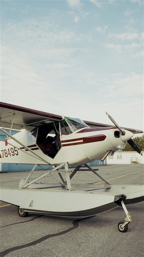 AOPA on Instagram: "This 1947 Piper PA-12 Super Cruiser, rebuilt from the ground up, is a true showcase of craftsmanship. Equipped with Wipline 2100 amphibious floats, long-range fuel tanks, and a Lycoming O-320 engine with a Lycon 160 horsepower STC, this wide-body amphibious is built for performance, utility, and the rugged reliability of a bush plane. Click the link in our bio to watch the full video! 📹: @jamal__warner"