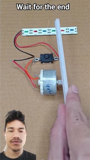 Sirf Motor Se Light Jala Di 😱 | Kya Ye Kaise Possible Hai?#shorts #shortsfeed #experiment