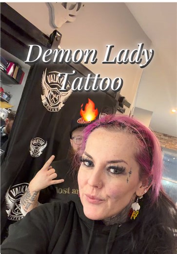 Demon lady tattoo for the birthday boy @🦋🐉Diablo.VS🪽🦄⚔️ !! Design by him! Loved working on this demon lady thigh tattoo! Bran Ambassador @Ez cartridge uk & @TATTOO SPRAY 💕💕 #tattoo #tattooartistuk #tattooclub #demontattoo #tattoostudioscotland