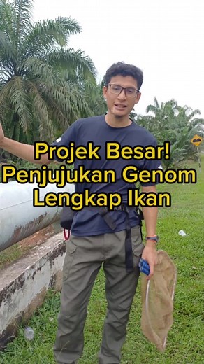 Penjujukan Genom Penuh Ikan Terancam Melalui Kaedah Tinjauan eDNA