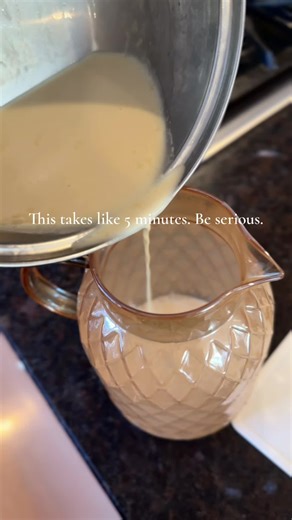 Quick Homemade French Vanilla Coffee Creamer Recipe