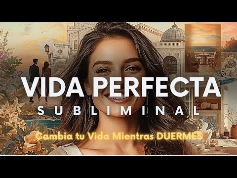 🌸 Vida PERFECTA │ El SUBLIMINAL que Cambiará tu VIDA