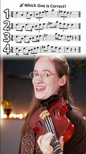 Which One is Correct? 🎻 Guess the Notes