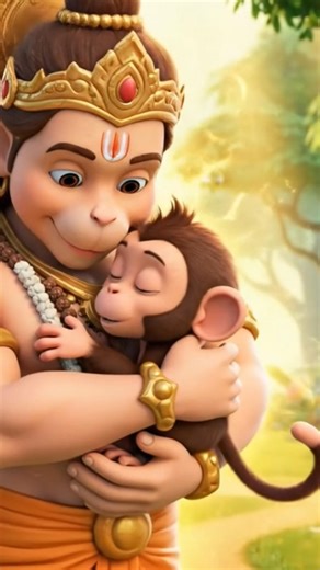 HANUMAN JI SAVE MONKEY🐒 JAI SHRI RAM #hanuman