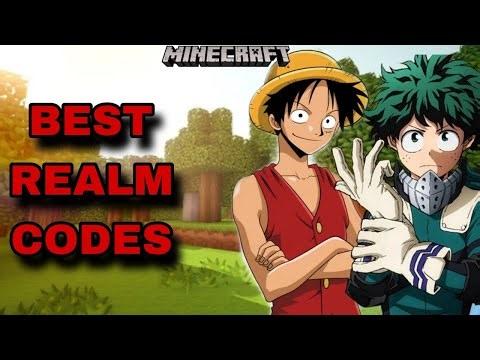 *NEW* BEST REALM CODES FOR MINECRAFT BEDROCK EDITION!