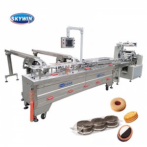 [Hot Item] Commercial Use Biscuit Sandwich Machine Connected with Biscuit Packing Machine