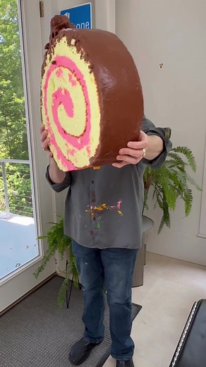 A work of Art 👨‍🎨 CAKE SCULPTURE #art #sculpture #cake #dinnerideas #dessert