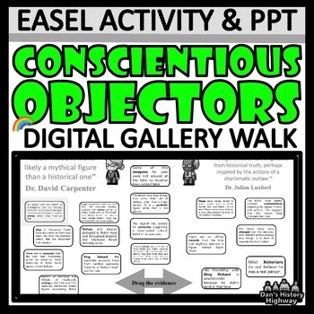 WWI & WWII – Conscientious Objectors Digital Lesson | Grades 10–11