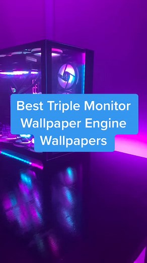 Best Triple Monitor Wallpapers #wallpaperengine #wallpapers #setup #pcsetup #monitor #triplemonitors #fyp