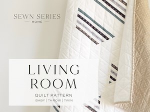 Living Room Quilt Pattern PDF Download | Modern Quilt Pattern - Etsy