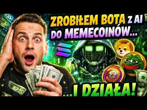 ZROBIŁEM BOTA Z AI DO MEMECOINÓW… I DZIAŁA