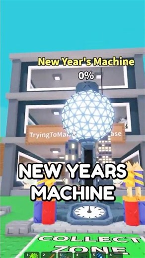 How to use the NEW YEARS MACHINE in Steal a Brainrot #shorts#roblox #stealabrainrot
