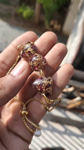 Making a Shiny Resin Bracelet ✨ | So Satisfying You’ll Watch Twice 😍 #resinart #shorts