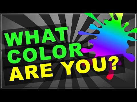 Quick Personality Test: What COLOR are you?